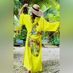 Kimono / beach pool cover up. Made in Turkey